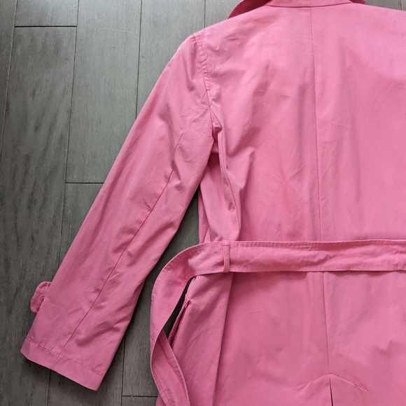 Weekend Max Mara pink trench coat jacket size 6 - Picture 13 of 14